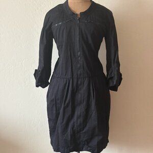 Clu Zipper Dress/Jacket. Size XS. Black.